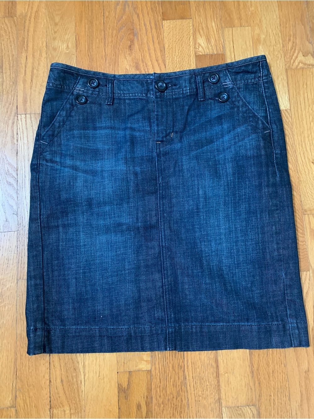 VTG Gap 1969 Limited Edition Denim Sailor Pencil Skirt - Size 6, Like New